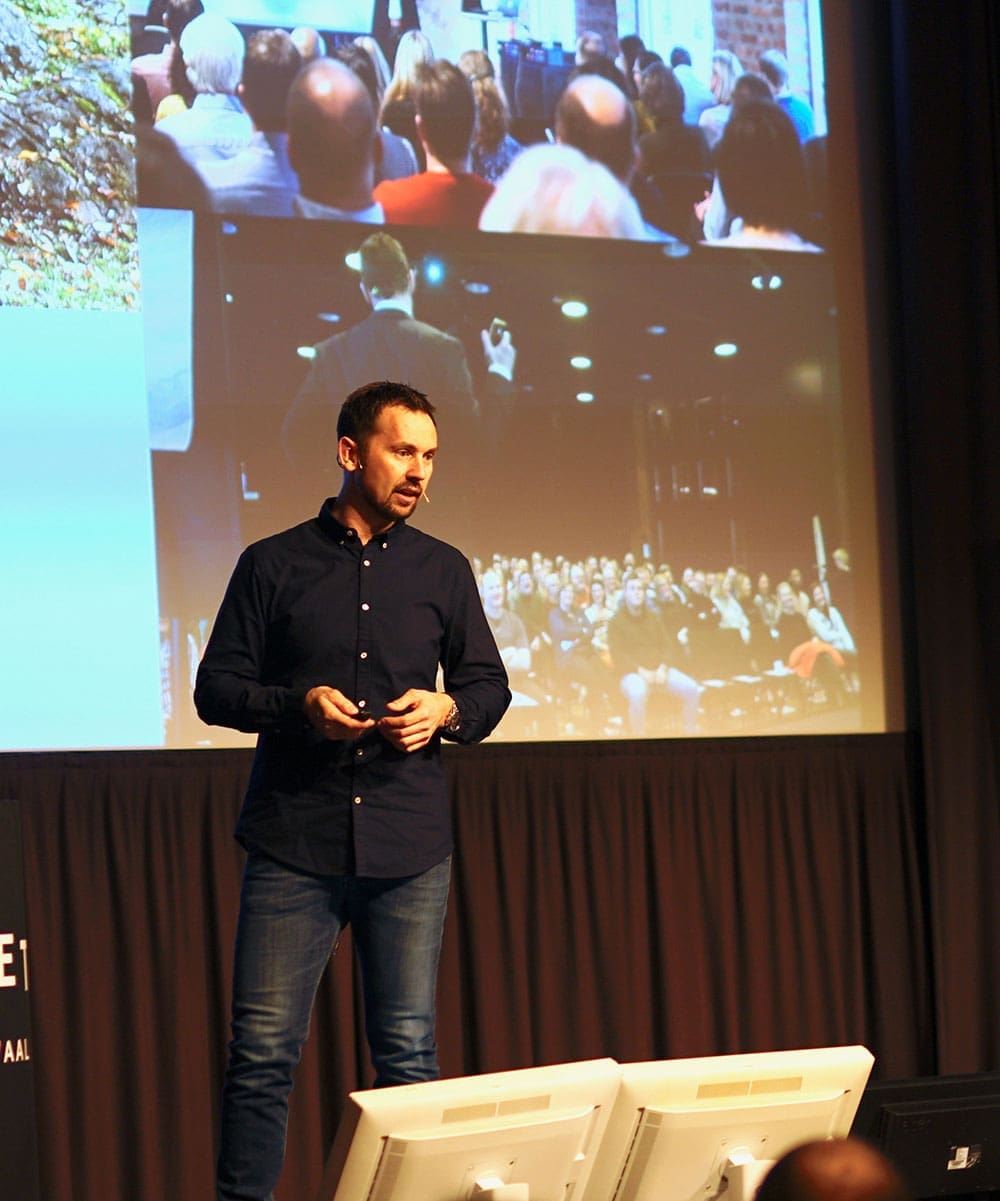 Jan Svaheim, eventprodusent og scenetrener for Sensum Experience